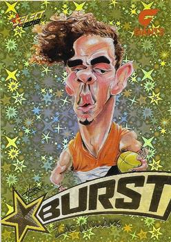 2018 Select Footy Stars - Starburst Caricatures Yellow #SBY36 Zac Williams Front